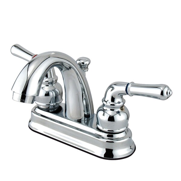 4" Centerset Bathroom Faucet, Chrome